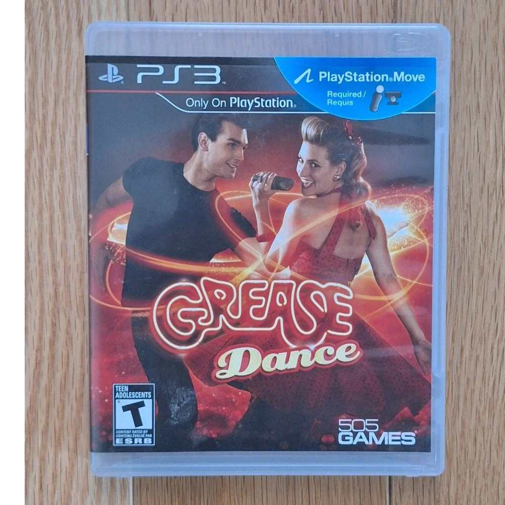 505 Games Grease Dance PS3 PlayStation 3 Move Required Rhythm Game Movie Musical